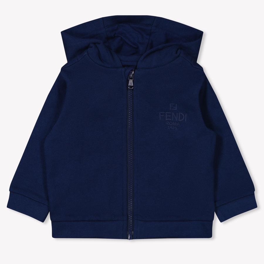 Fendi Baby Unisex Sweater  Navy