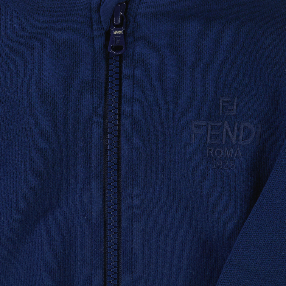Fendi Baby Unisex Sweater  Navy