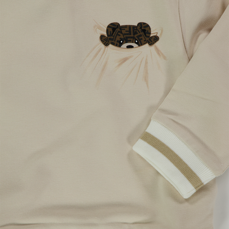 Fendi Baby Unisex Sweater  Beige