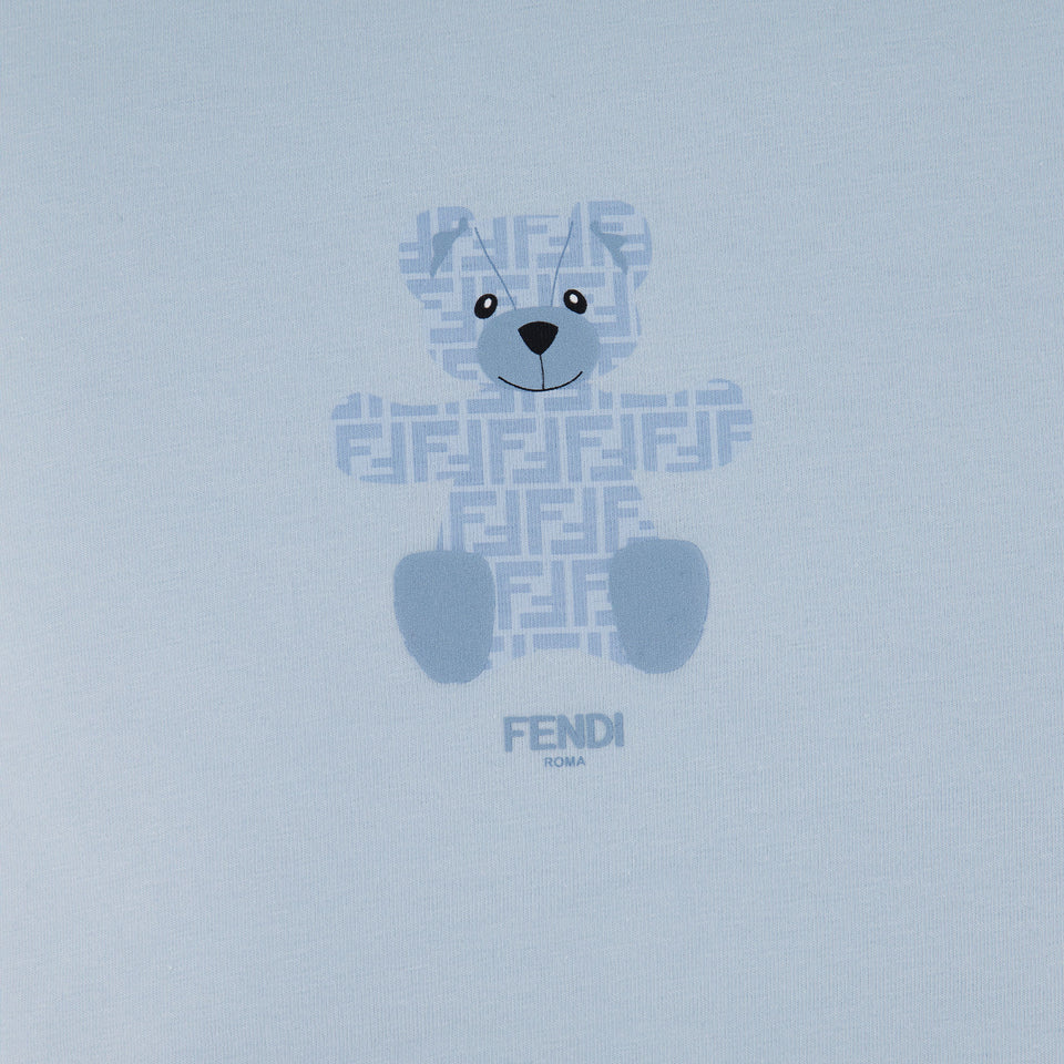 Fendi Baby Unisex Accessoire In Licht Blauw