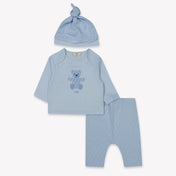 Fendi Baby Unisex Playsuit  Light Blue
