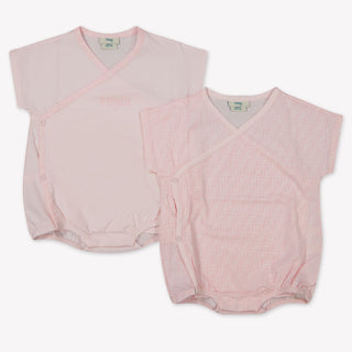 Fendi Baby Unisex Playsuit  Light Pink