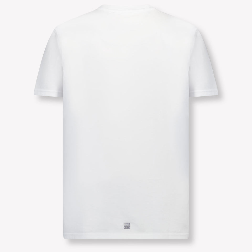Givenchy Kinder Jongens T-Shirt In Wit
