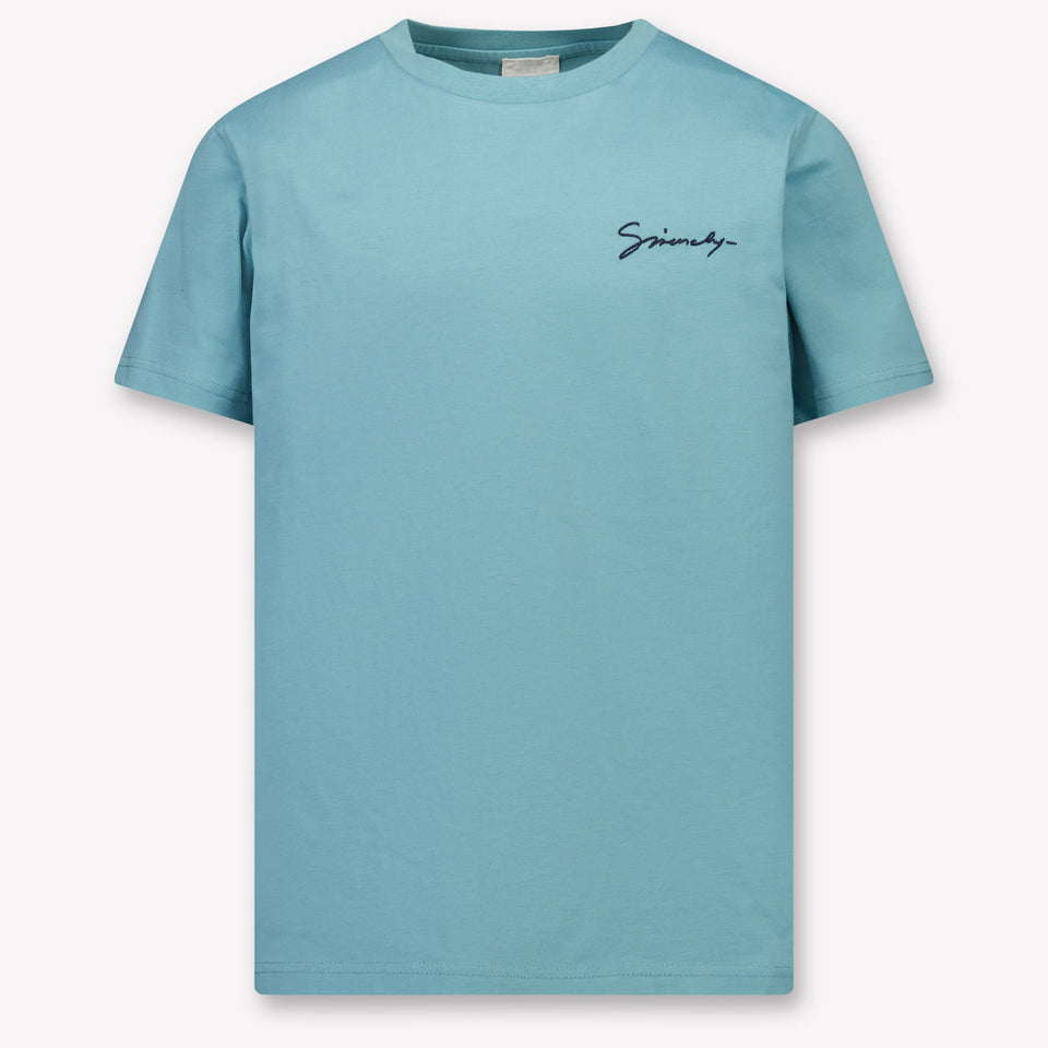 Givenchy Kinder Jongens T-Shirt In Licht Blauw