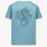 Givenchy Kinder Jongens T-Shirt In Licht Blauw