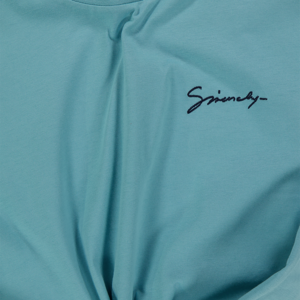 Givenchy Kinder Jongens T-Shirt In Licht Blauw
