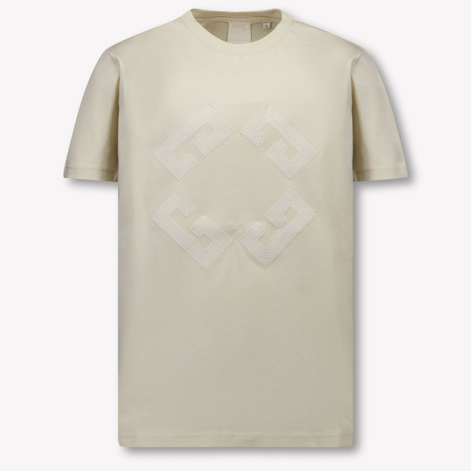 Givenchy Kinder Jongens T-Shirt In Beige
