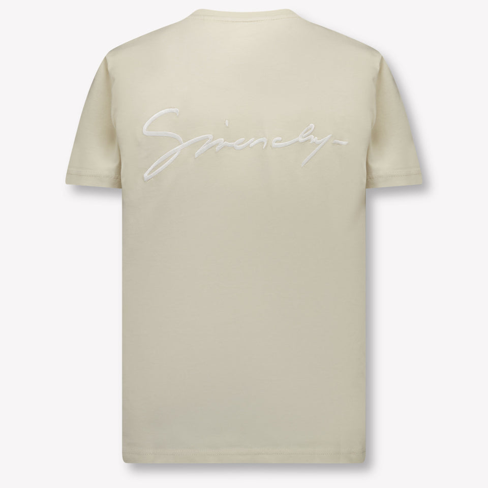 Givenchy Kinder Jongens T-Shirt In Beige