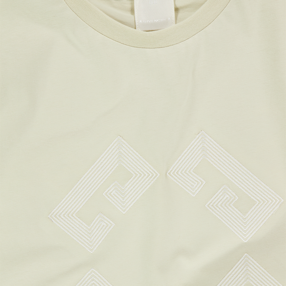Givenchy Kinder Jongens T-Shirt In Beige