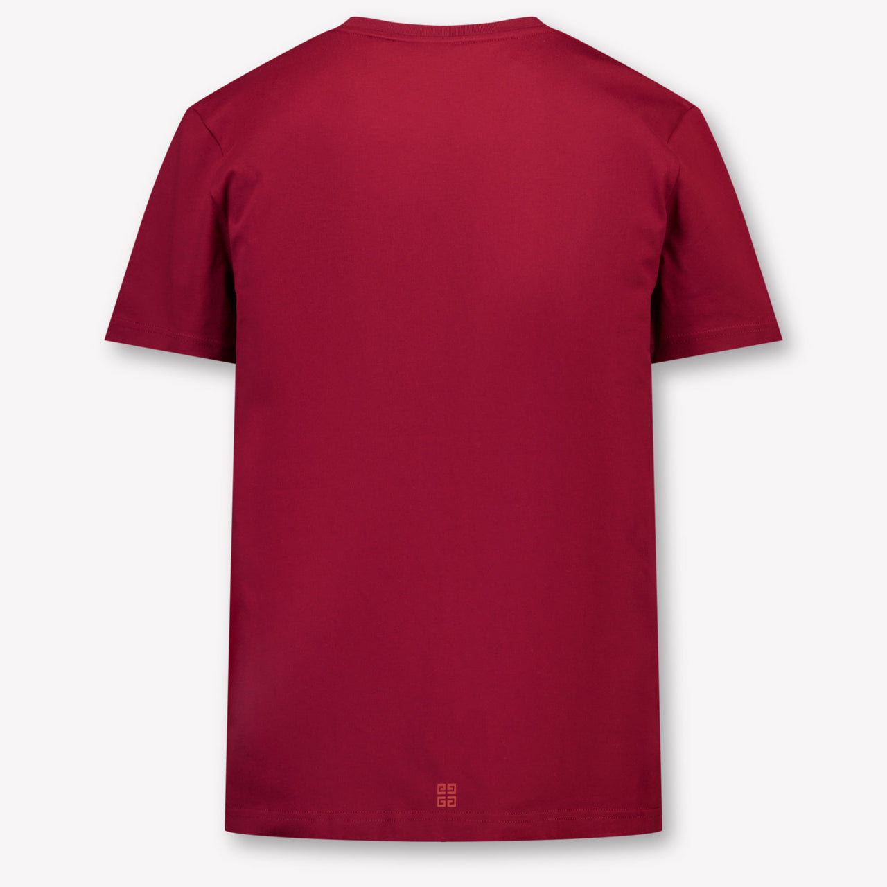 Givenchy Kinder Jongens T-Shirt In Bordeaux