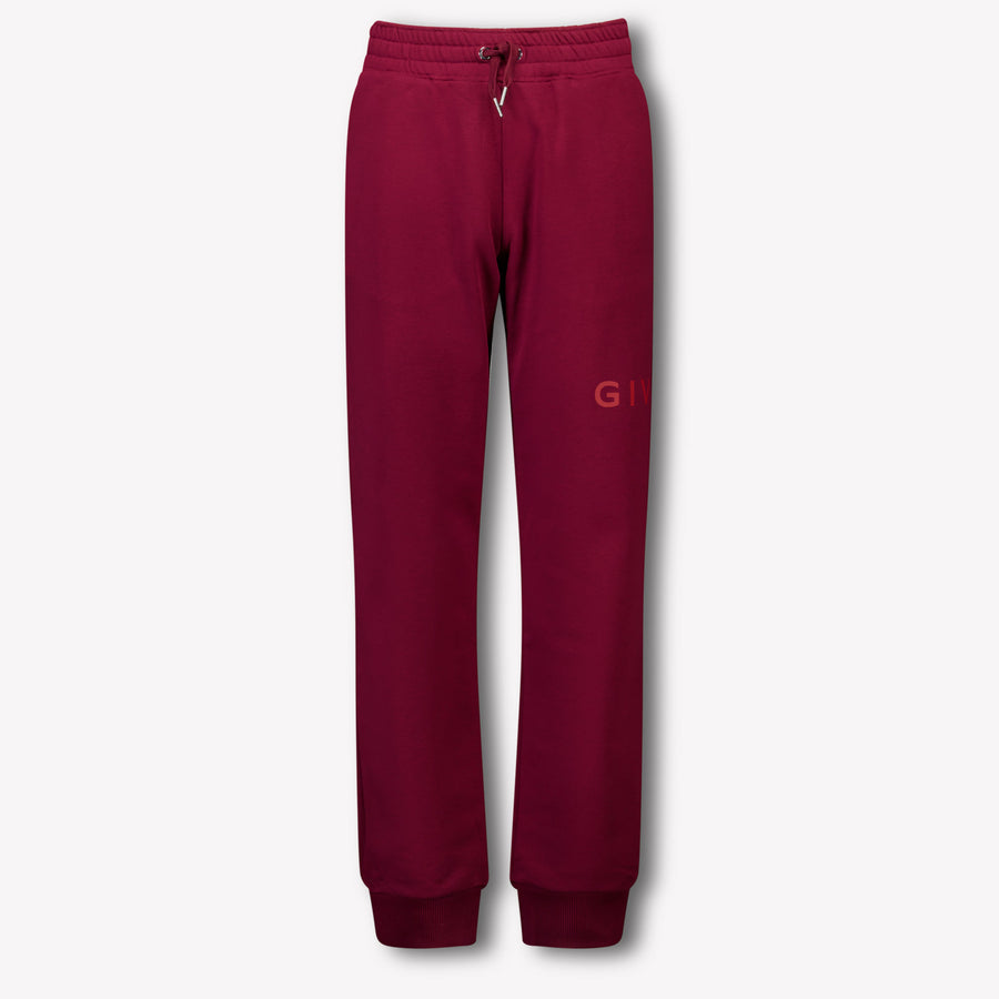 Givenchy Boys Trouser in Bordeaux
