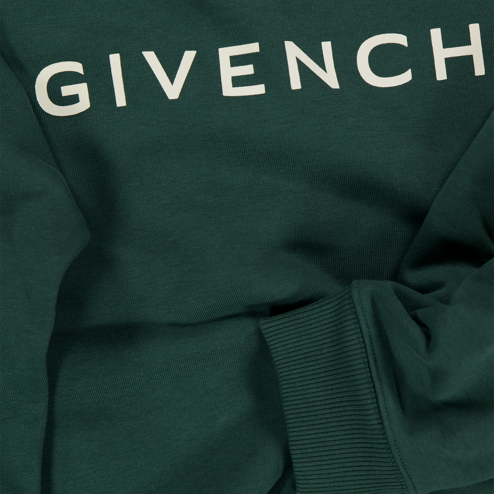 Givenchy Kids Boys Sweater  Dark Green