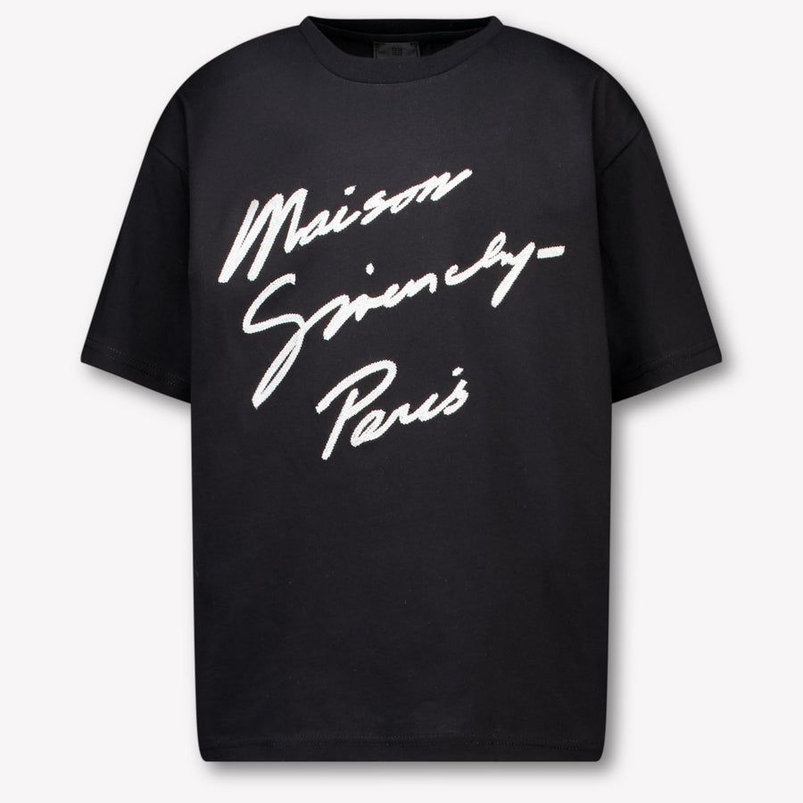 Givenchy Kids Boys  T-Shirt Black