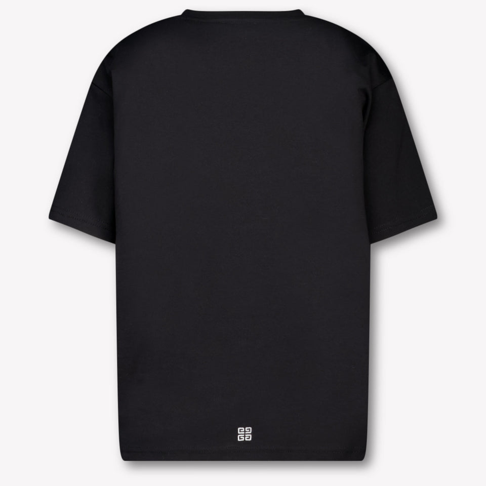 Givenchy Kids Boys  T-Shirt Black