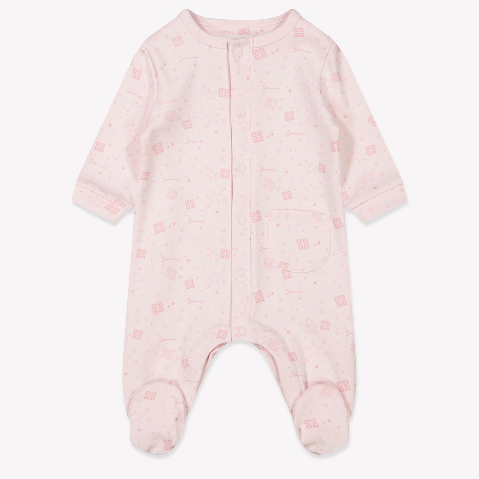 Givenchy Baby Unisex Playsuit  Light Pink