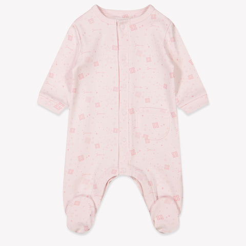 Givenchy Baby Unisex Playsuit  Light Pink