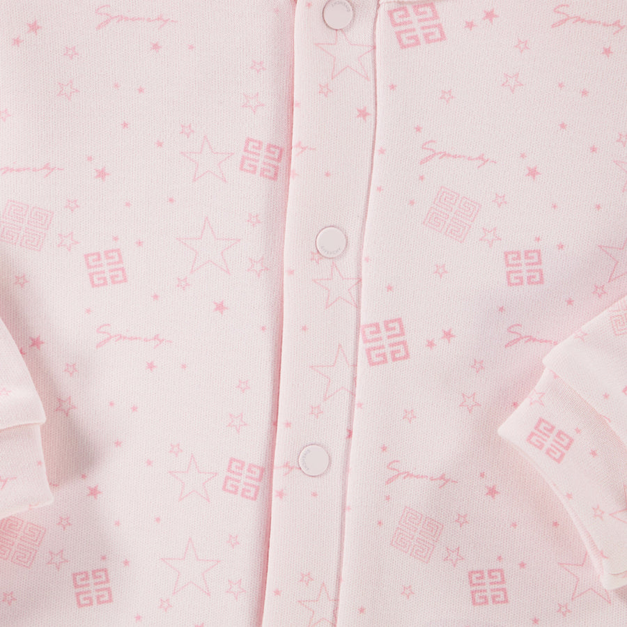 Givenchy Baby Unisex Boxpakje In Licht Roze