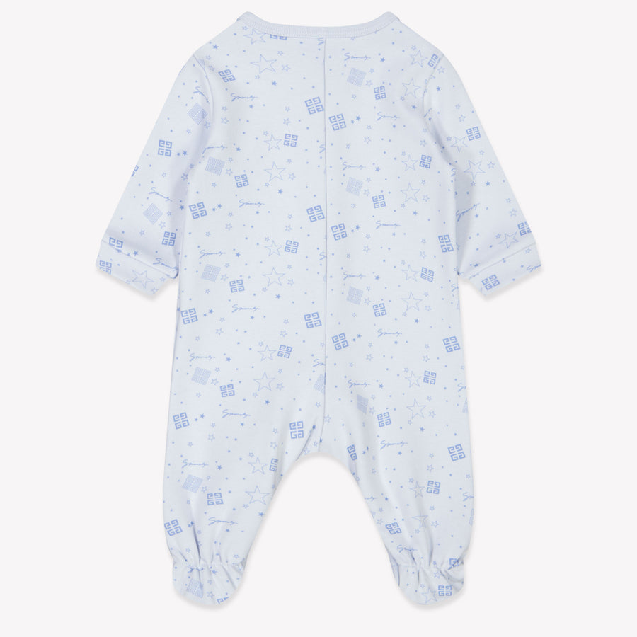 Givenchy Baby Unisex Playsuit  Light Blue