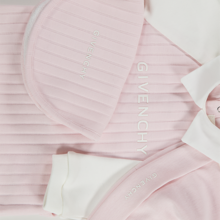 Givenchy Baby Unisex Playsuit  Light Pink