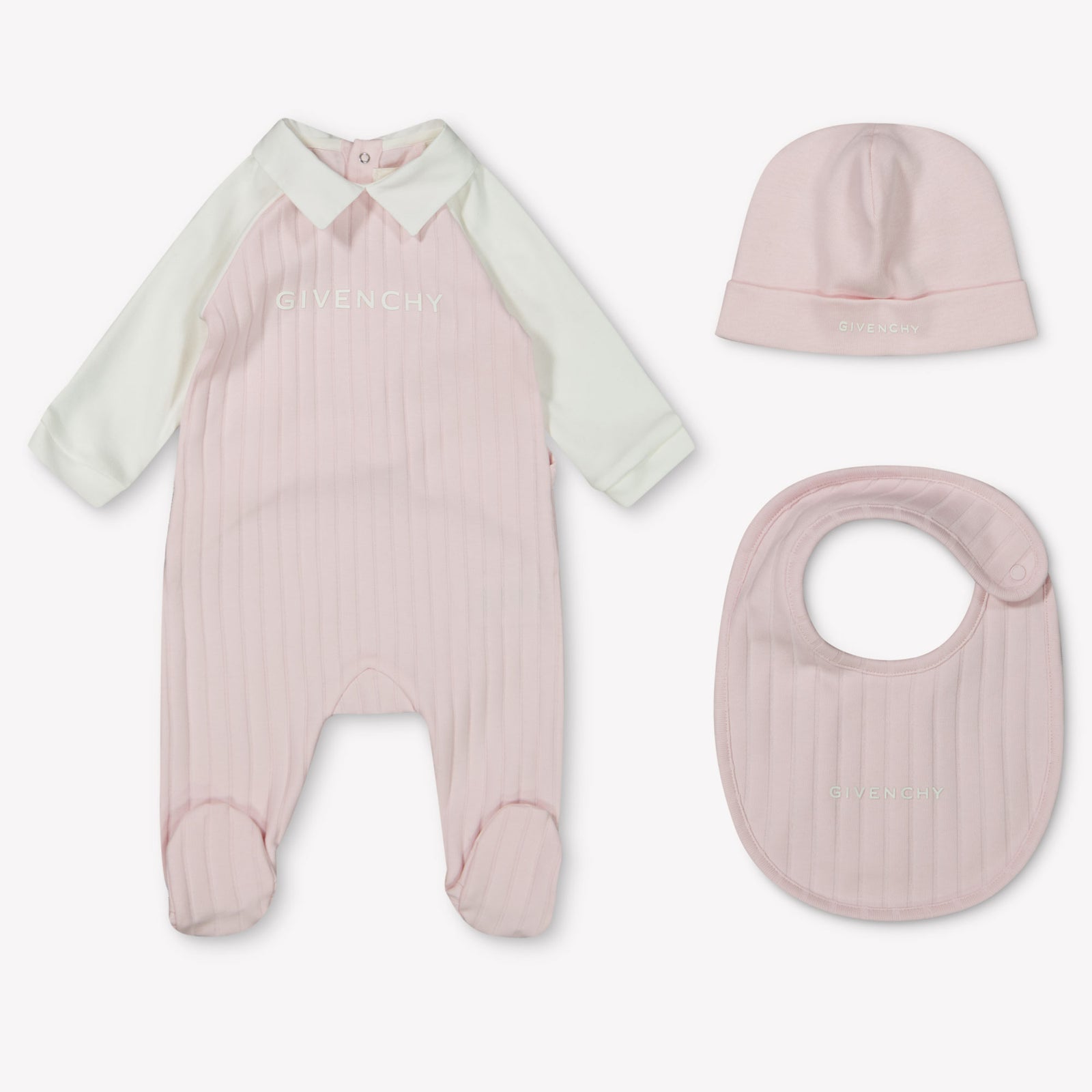 Givenchy Baby Unisex Playsuit  Light Pink
