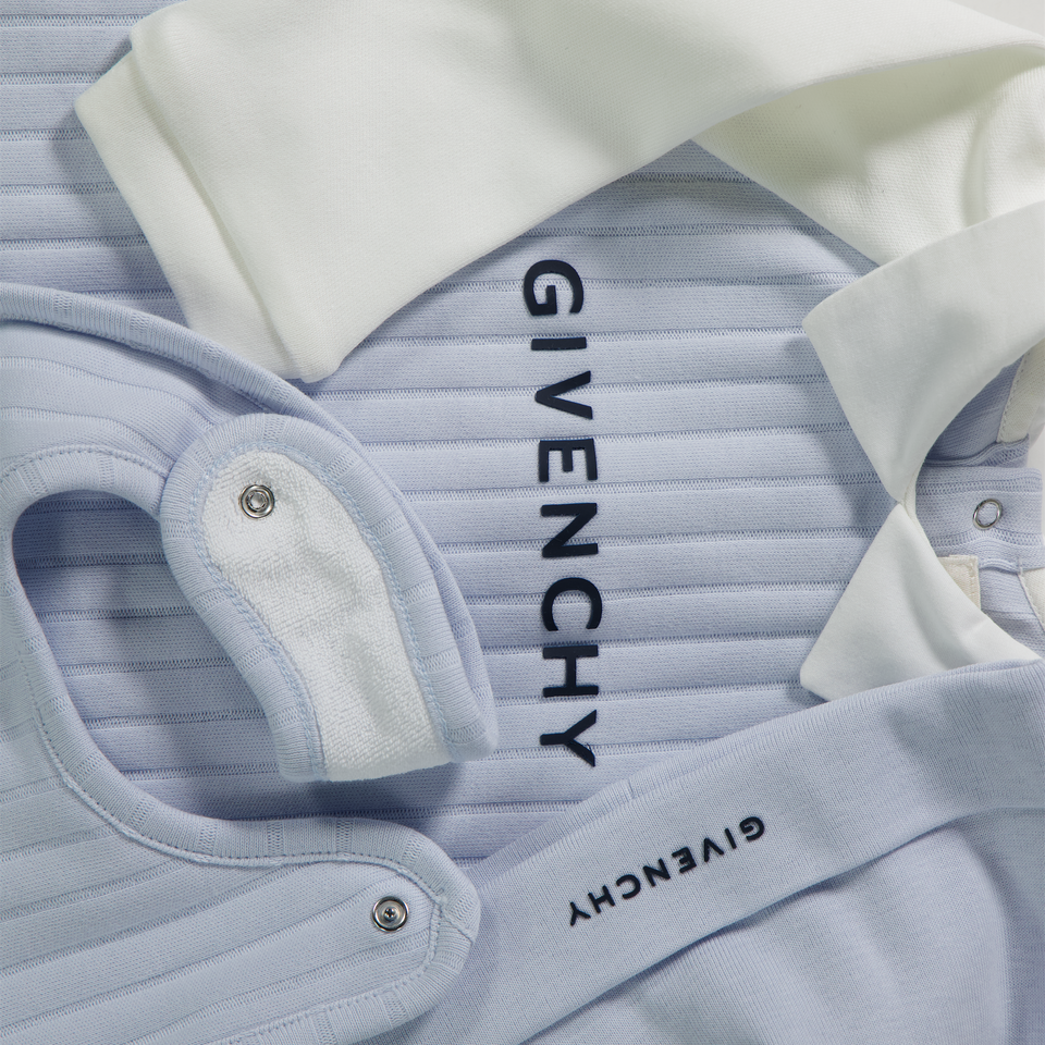 Givenchy Baby Unisex Boxpakje In Licht Blauw