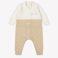Givenchy Baby Unisex Playsuit  Beige