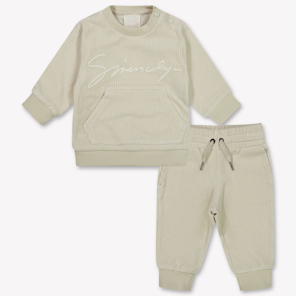 Givenchy Baby Unisex Tracksuit  Light Beige