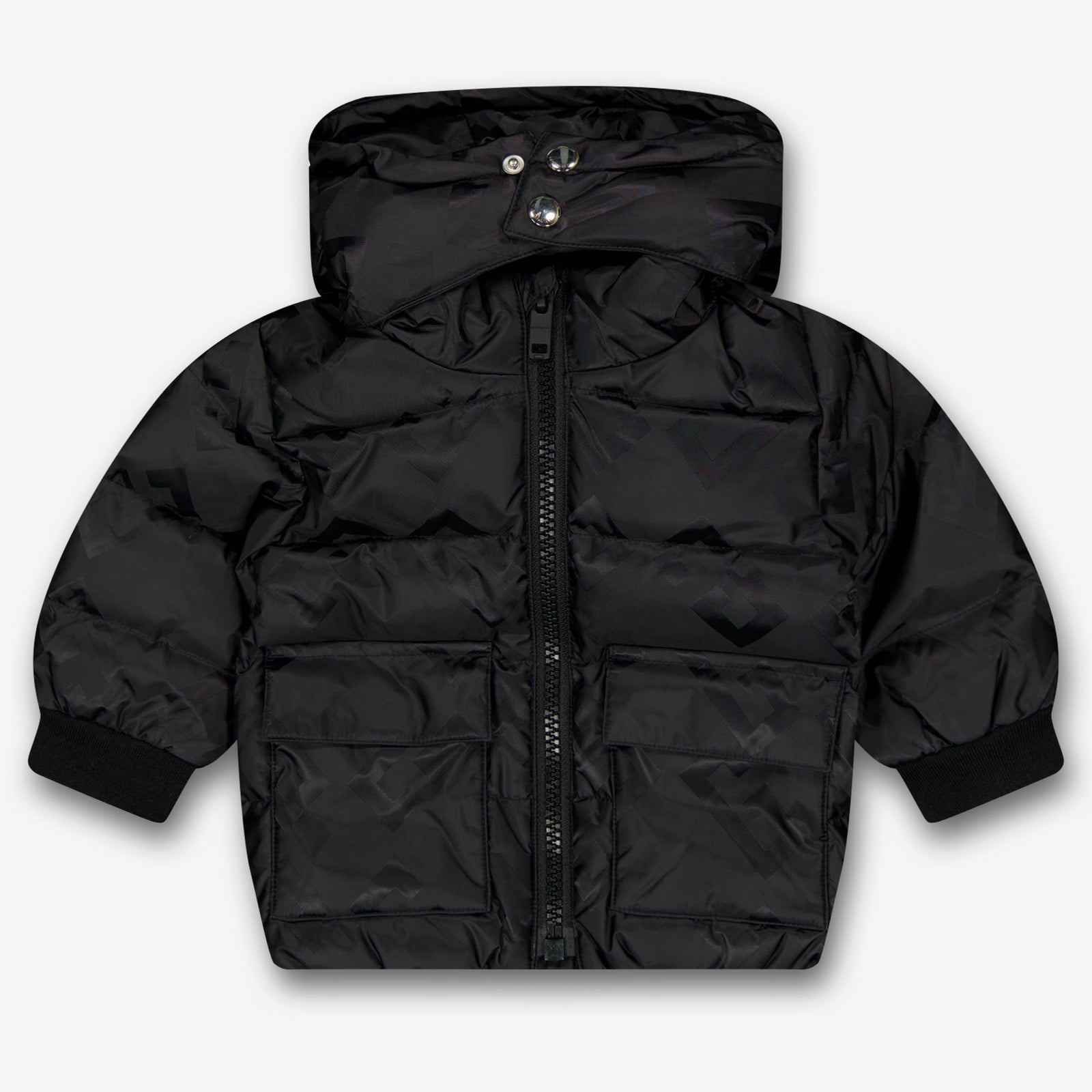 Givenchy Baby Unisex Winterjas In Zwart