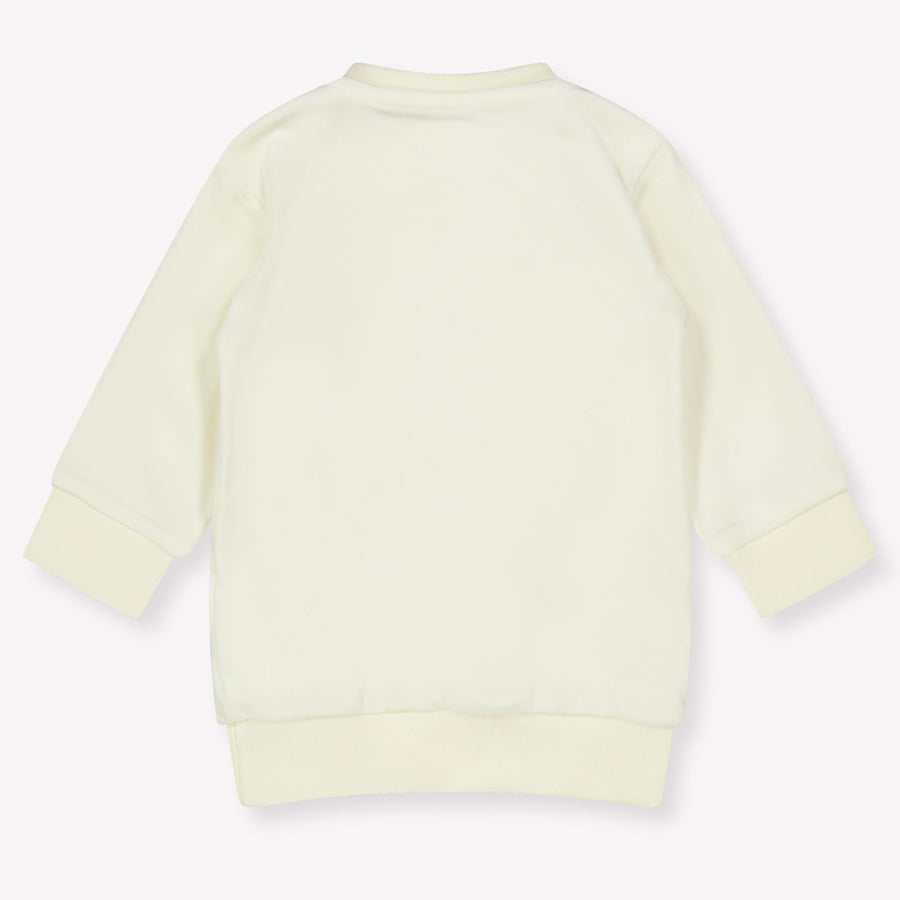 Guess Baby Meisjes Jurk In Off White
