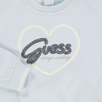 Guess Baby Girls Sweater  Light Blue