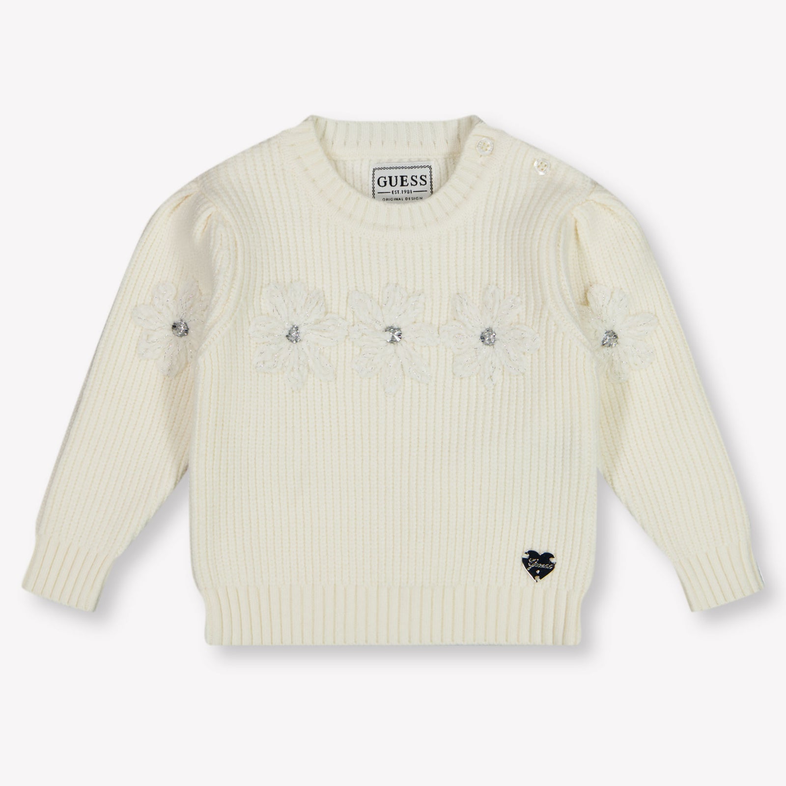 Guess Baby Girls Sweater  Offwhite