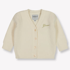 Guess Baby Girls Vest  Offwhite