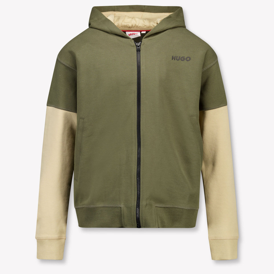 HUGO Kinder Jongens Vest In Army