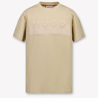 HUGO Kids Boys T-Shirt  Beige