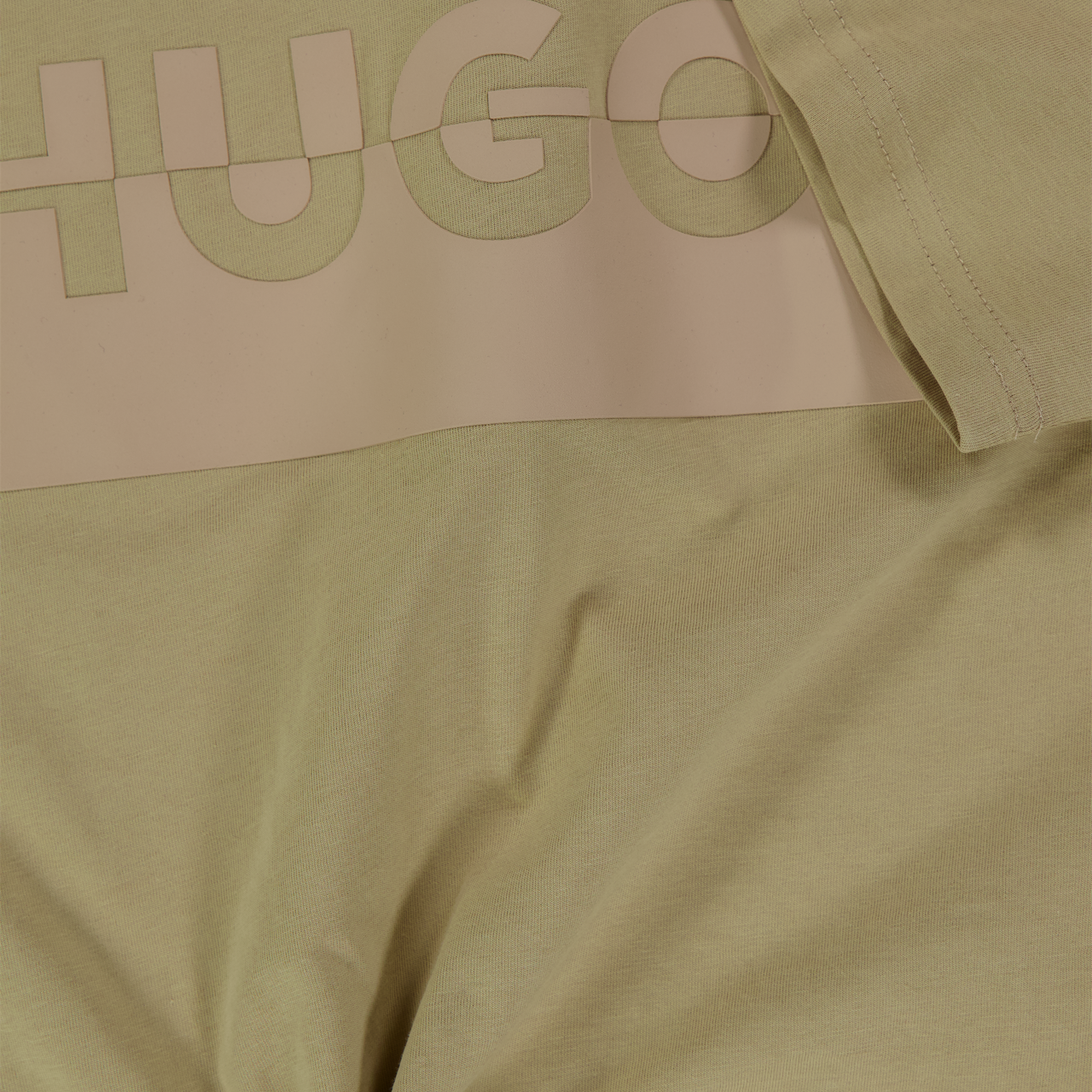 HUGO Kids Boys T-Shirt  Beige