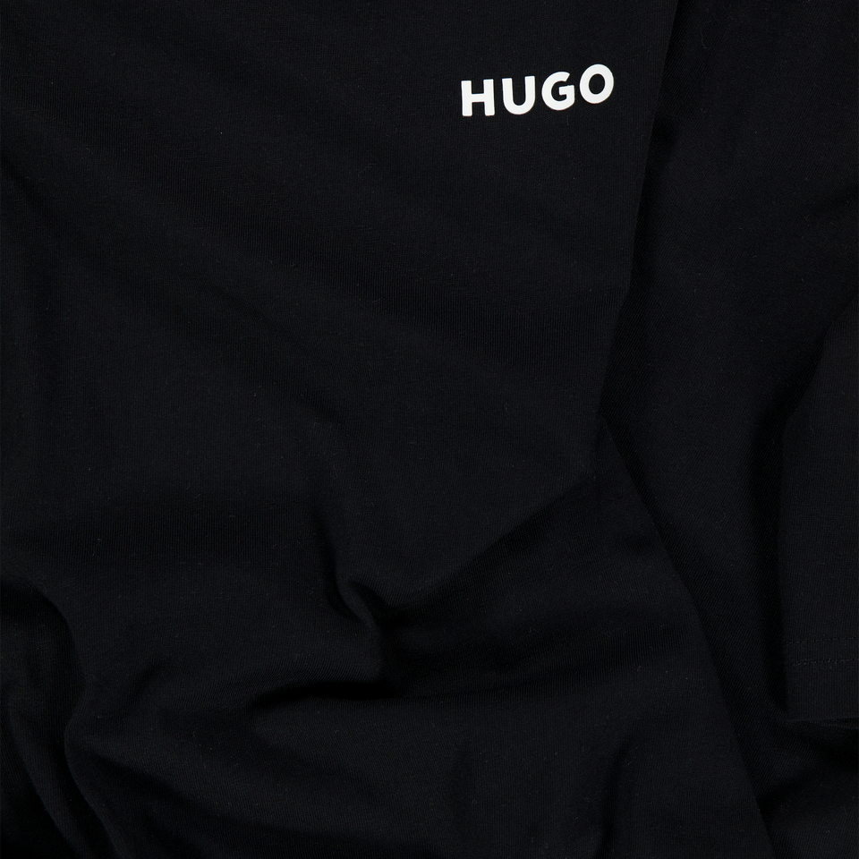 HUGO Kids Boys T-Shirt  Black