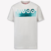 HUGO Kids Boys T-Shirt  White