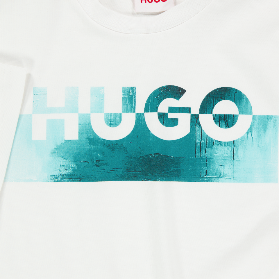 HUGO Kids Boys T-Shirt  White