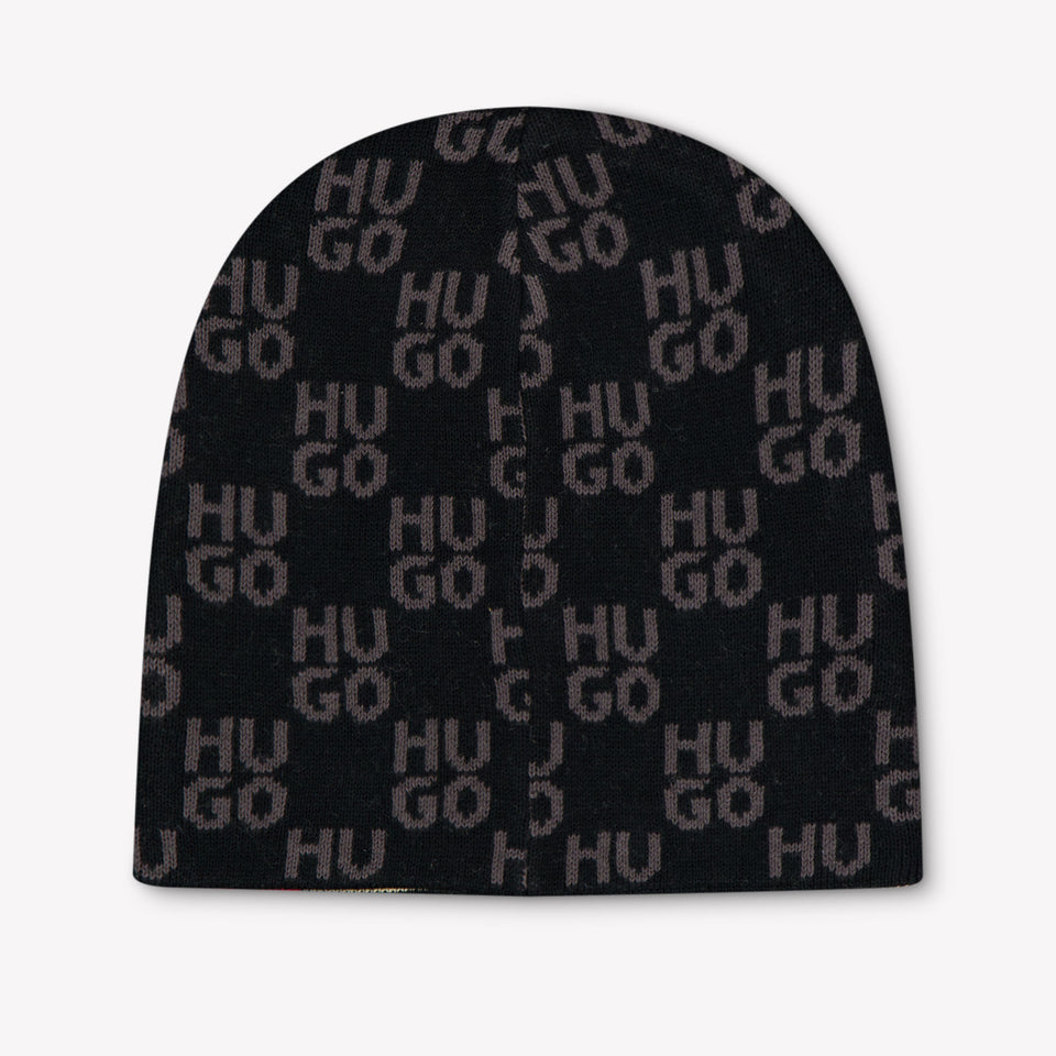HUGO Kids Boys Hat  Black