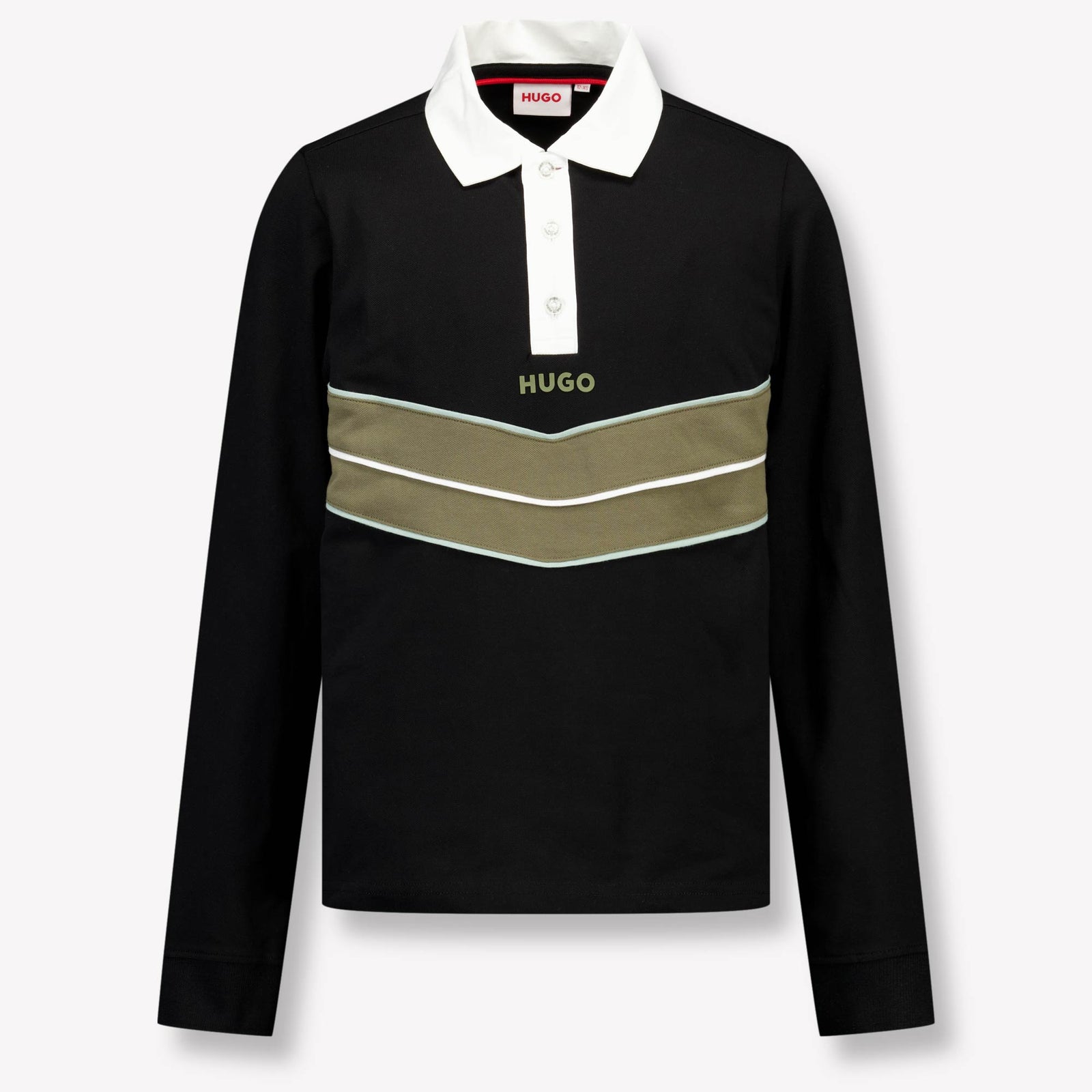 HUGO Kids Boys Polo  Black
