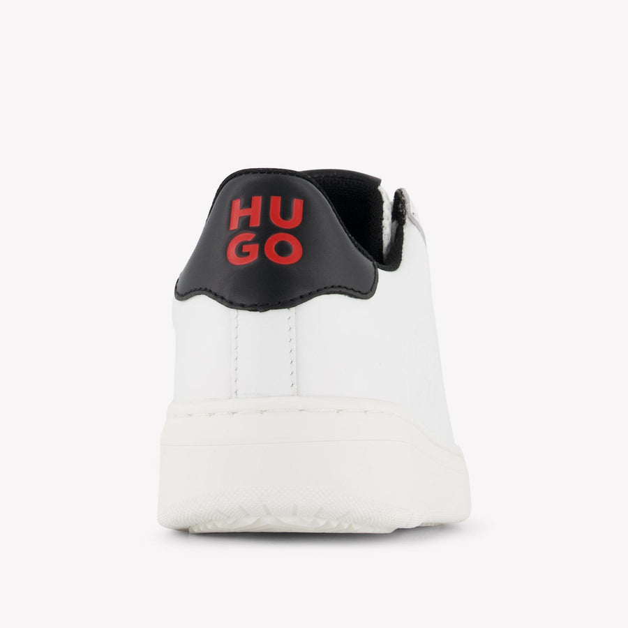 HUGO Jongens Sneakers In Wit
