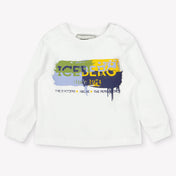 Iceberg Baby Jongens T-Shirt In Wit
