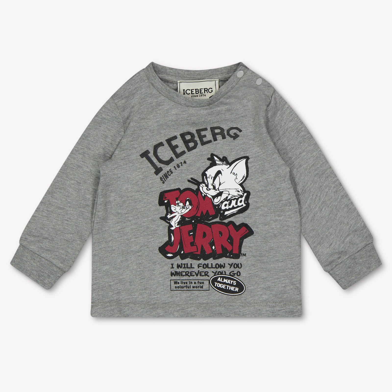 Iceberg Baby Boys T-Shirt  Gray