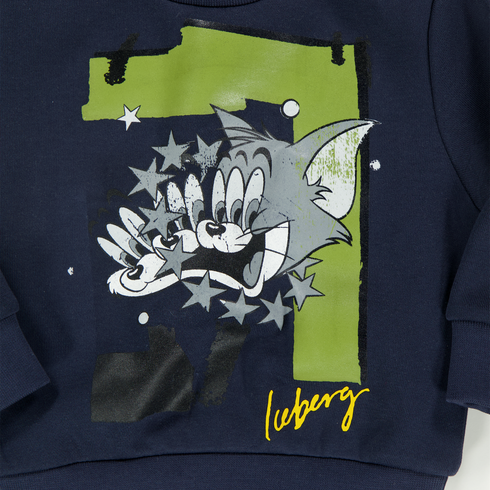 Iceberg Baby Boys Sweater  Navy