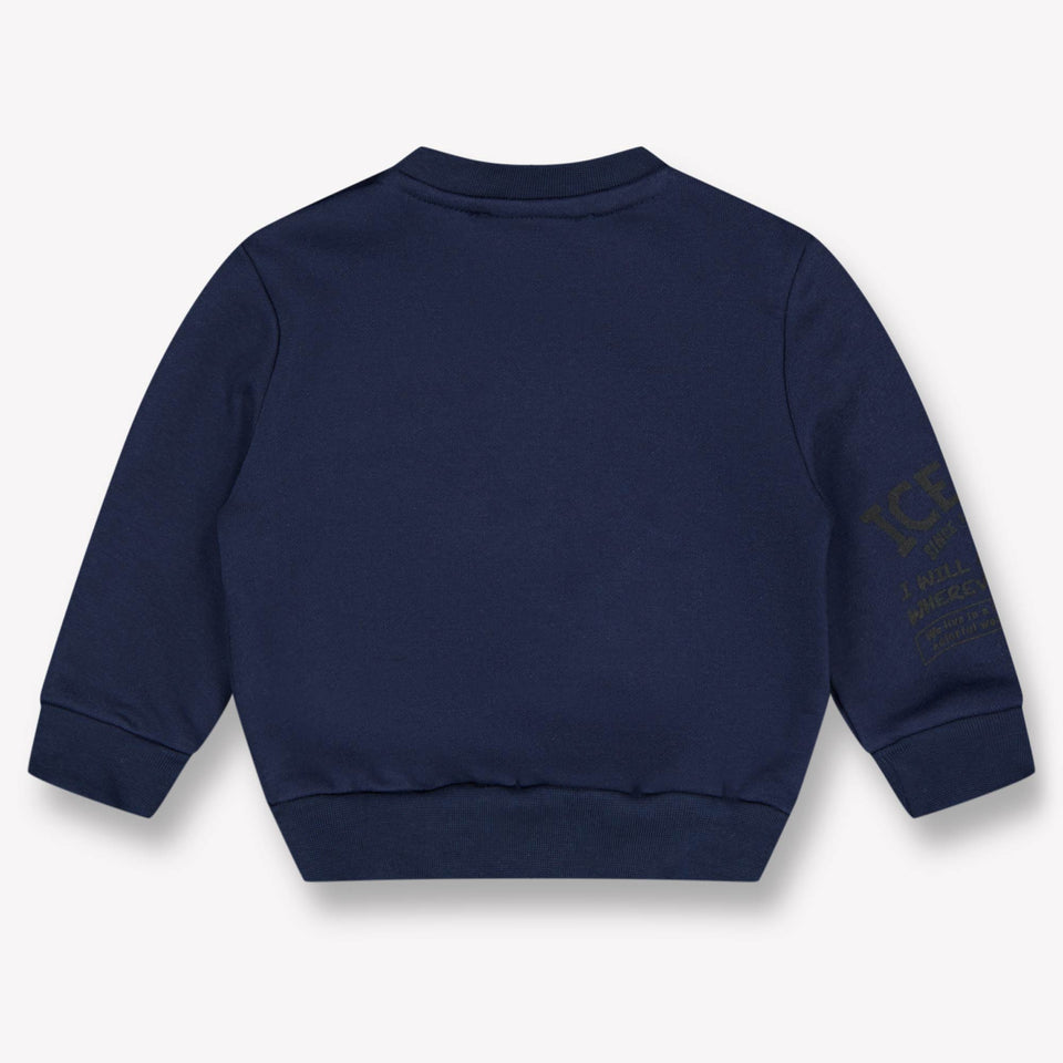 Iceberg Baby Jongens Trui In Navy