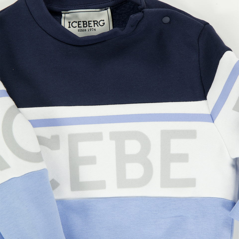 Iceberg Baby Jongens Trui In Blauw
