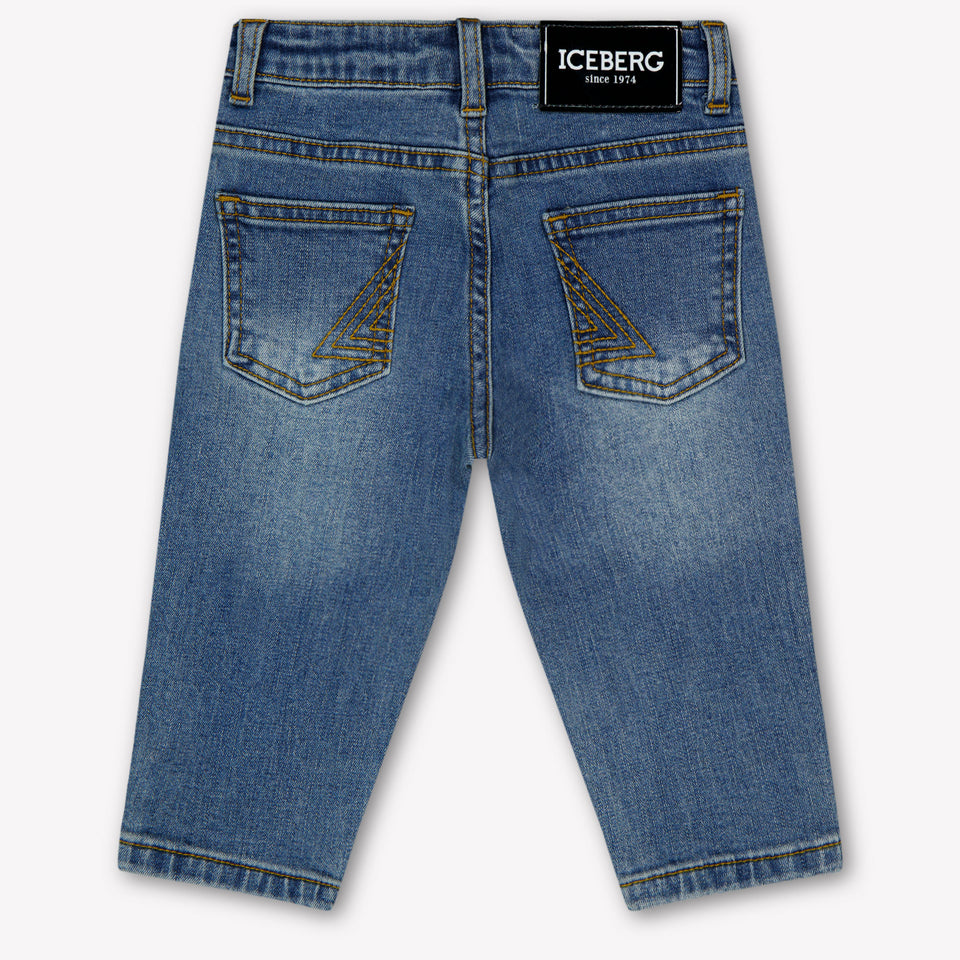 Iceberg Baby Jongens Jeans In Blauw