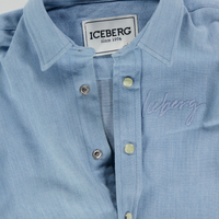Iceberg Baby Jongens Blouse In Licht Blauw