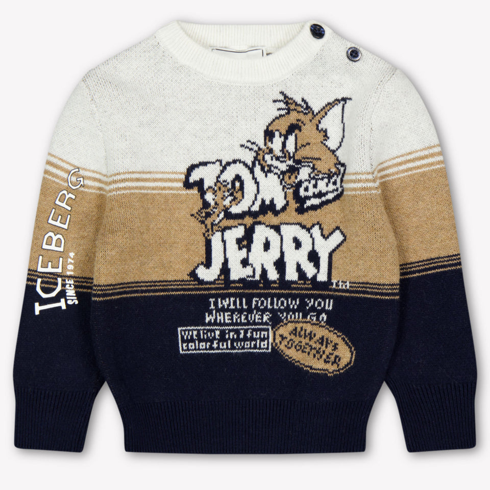 Iceberg Baby Boys Sweater  Beige