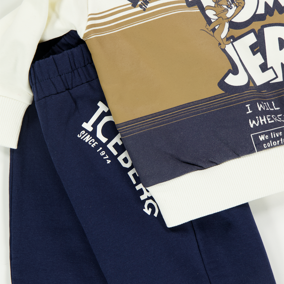 Iceberg Baby Boys Tracksuit  Offwhite